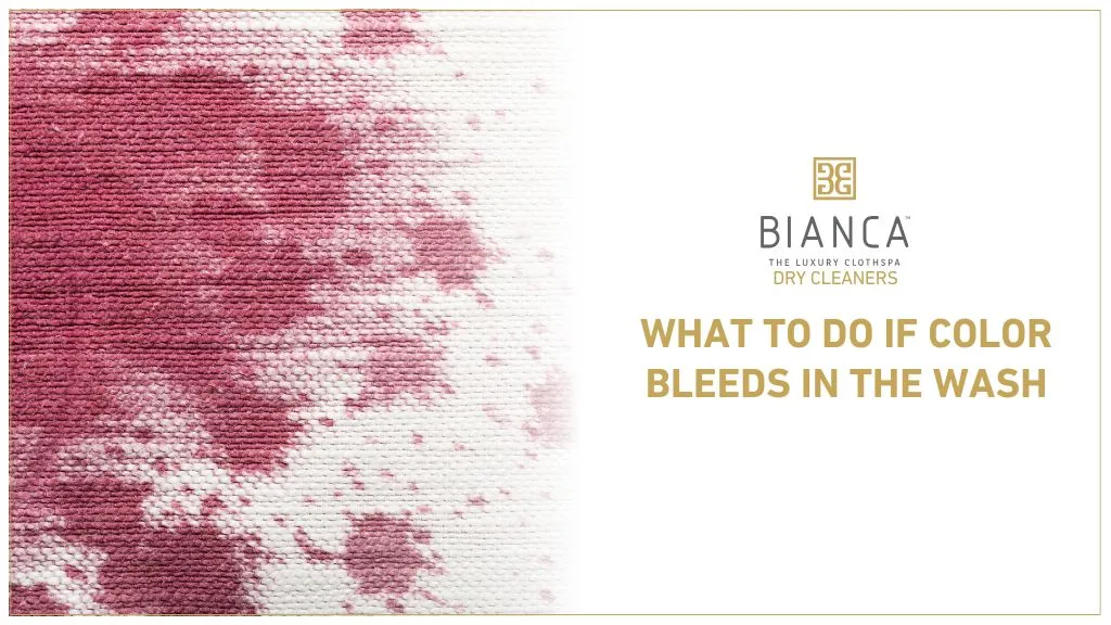 colour bleeding in clothes