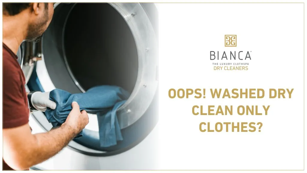 wash dry clean only clothes