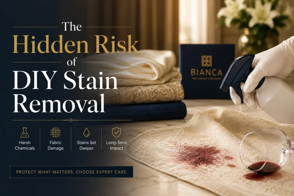 stain removal vs dry cleaners