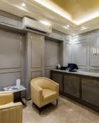 Reception area at Bianca Cloth Spa's premium dry cleaning store in Thane